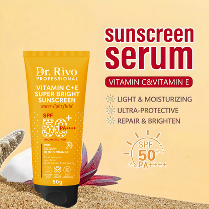 Sunscreen - SPF 50+ PA++++ Gel based sunscreen | Broad spectrum | No White Cast | Lightweight | Non greasy  (50 g)