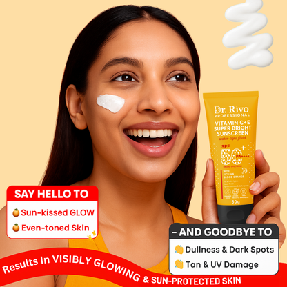Sunscreen - SPF 50+ PA++++ Gel based sunscreen | Broad spectrum | No White Cast | Lightweight | Non greasy  (50 g)