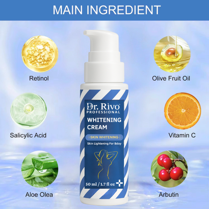Whitening Cream for Intimate Area, Private Parts, Underarm, Knees, Elbows, Inner Thigh, Bikini Areas