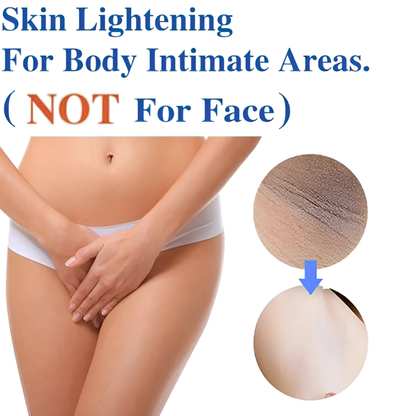 Whitening Cream for Intimate Area, Private Parts, Underarm, Knees, Elbows, Inner Thigh, Bikini Areas