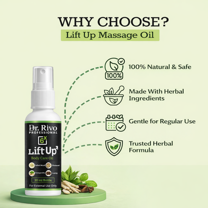 6X LiftUp Body Care Oil for Men
