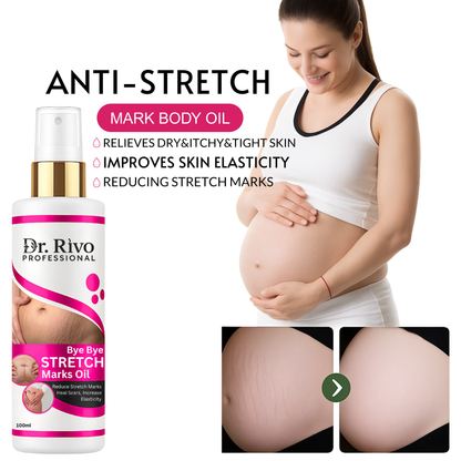 Dr.Rivo Professional present Repair Stretch Marks Removal-Natural Heal Pregnancy Breast,Hip,Legs,Marks oil 100 ml pack of 1