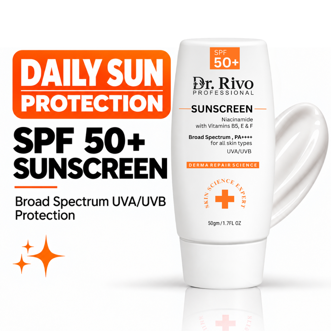 Sunscreen SPF 50+ PA++++