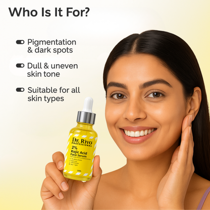 2% Kojic Acid Face Serum Dr.Rivo PROFESSIONAL