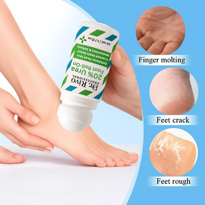 20% Urea Foot Roll-On | For Dry & Cracked Heels  (50 ml, Set of 1)