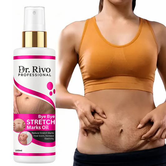 Dr.Rivo Professional present Repair Stretch Marks Removal-Natural Heal Pregnancy Breast,Hip,Legs,Marks oil 100 ml pack of 1