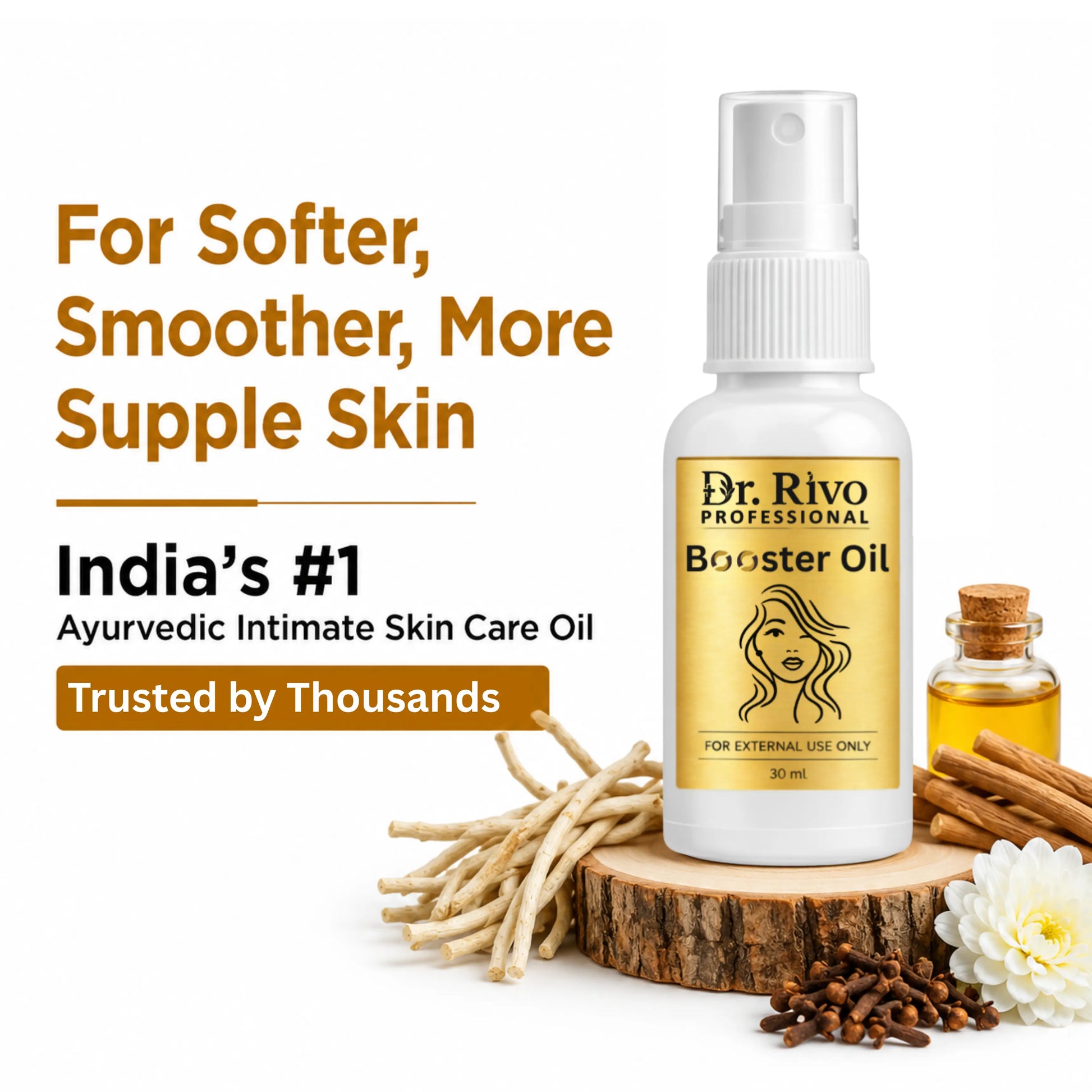 Booster Massage Oil for Women Dr.Rivo PROFESSIONAL