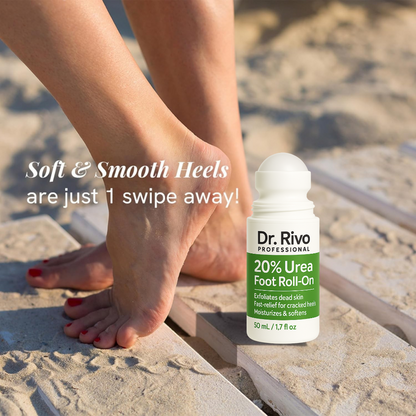 20% Urea Foot Roll-On | For Dry & Cracked Heels  (50 ml, Set of 1)