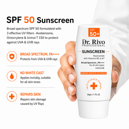 Sunscreen SPF 50+ PA++++