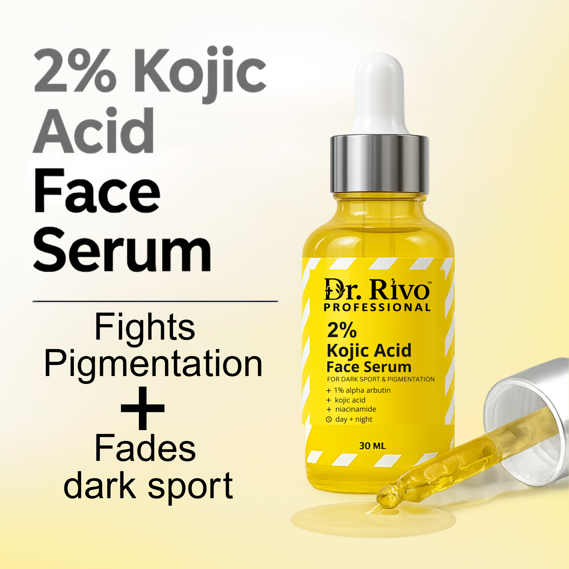 2% Kojic Acid Face Serum Dr.Rivo PROFESSIONAL