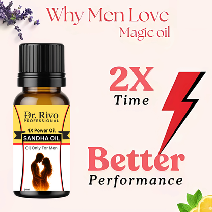Dr. Rivo Ayurvedic Men’s Wellness Massage Oil – 30ml Ayurvedic oil all Ingredients