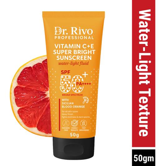 Sunscreen - SPF 50+ PA++++ Gel based sunscreen | Broad spectrum | No White Cast | Lightweight | Non greasy  (50 g)