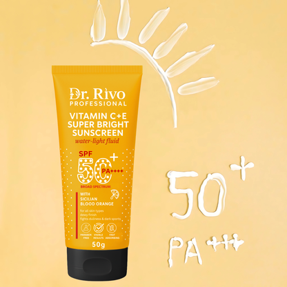 Sunscreen - SPF 50+ PA++++ Gel based sunscreen | Broad spectrum | No White Cast | Lightweight | Non greasy  (50 g)