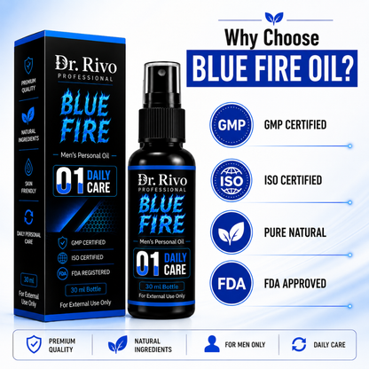 Blue Fire Oil- Helps to Improve Male Wellness Dr.Rivo