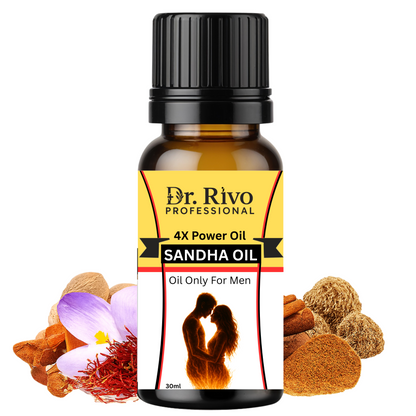 Dr. Rivo Ayurvedic Men’s Wellness Massage Oil – 30ml Ayurvedic oil all Ingredients