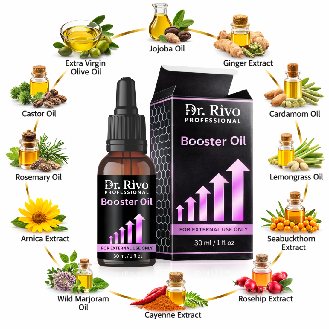 Ayurvedic Booster Massage oil For Men