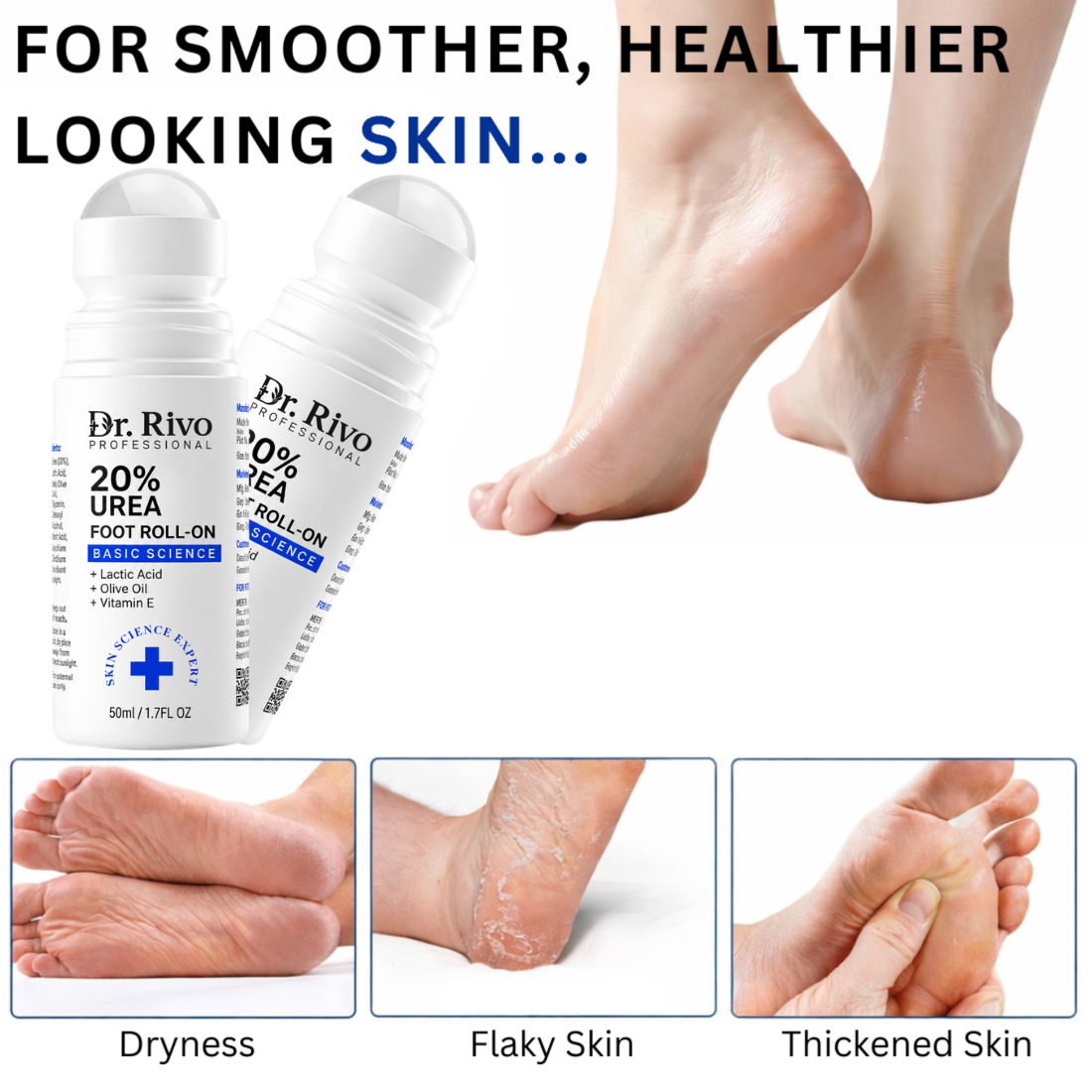 Foot Crack Cream - Roll On